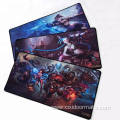 Printed natural rubber mat mouse pad